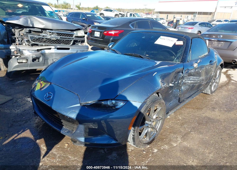 2016 MAZDA MX-5 MIATA GRAND TOURING VIN: JM1NDAD7XG0110877