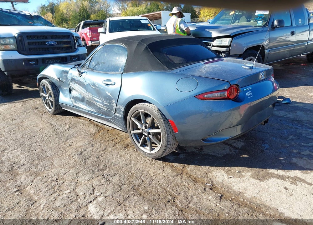 2016 MAZDA MX-5 MIATA GRAND TOURING VIN: JM1NDAD7XG0110877
