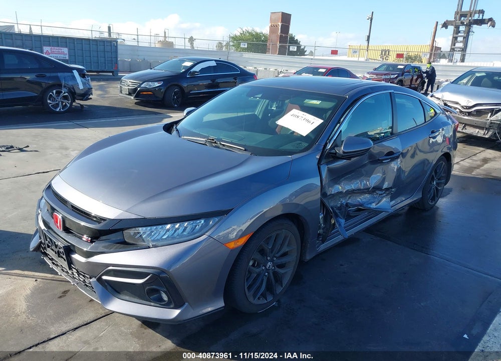 2020 HONDA CIVIC SI SEDAN VIN: 2HGFC1E52LH703807