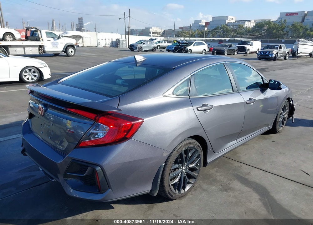 2020 HONDA CIVIC SI SEDAN VIN: 2HGFC1E52LH703807