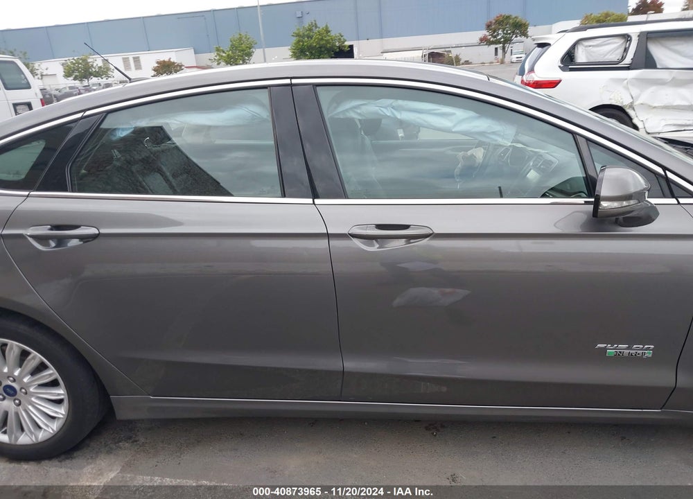 2013 FORD FUSION ENERGI SE LUXURY VIN: 3FA6P0PU2DR365824