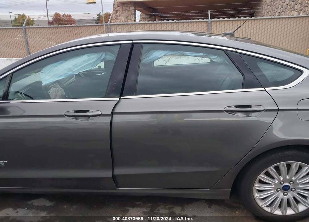 2013 FORD FUSION ENERGI SE LUXURY VIN: 3FA6P0PU2DR365824