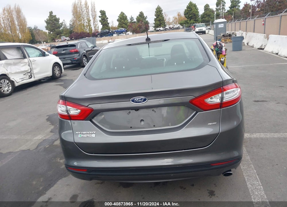 2013 FORD FUSION ENERGI SE LUXURY VIN: 3FA6P0PU2DR365824