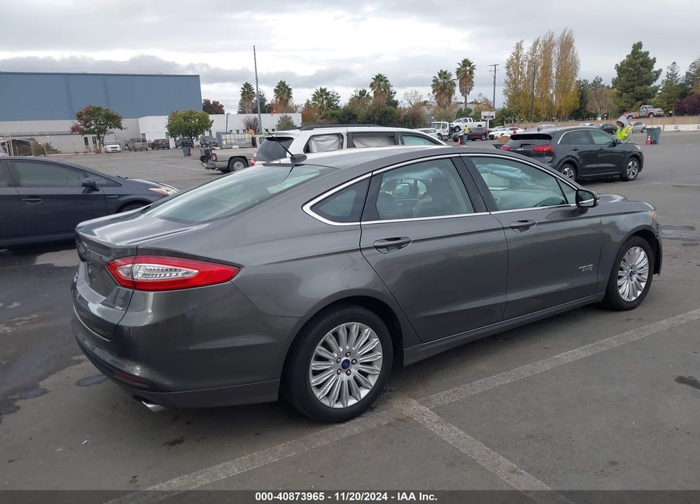 2013 FORD FUSION ENERGI SE LUXURY VIN: 3FA6P0PU2DR365824