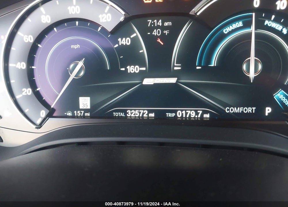 2019 BMW 530E IPERFORMANCE VIN: WBAJA9C57KB389110