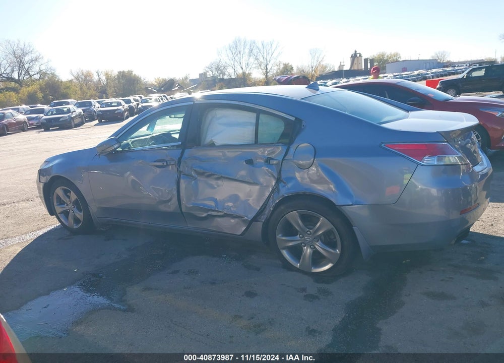 2012 ACURA TL 3.7 VIN: 19UUA9F50CA001607