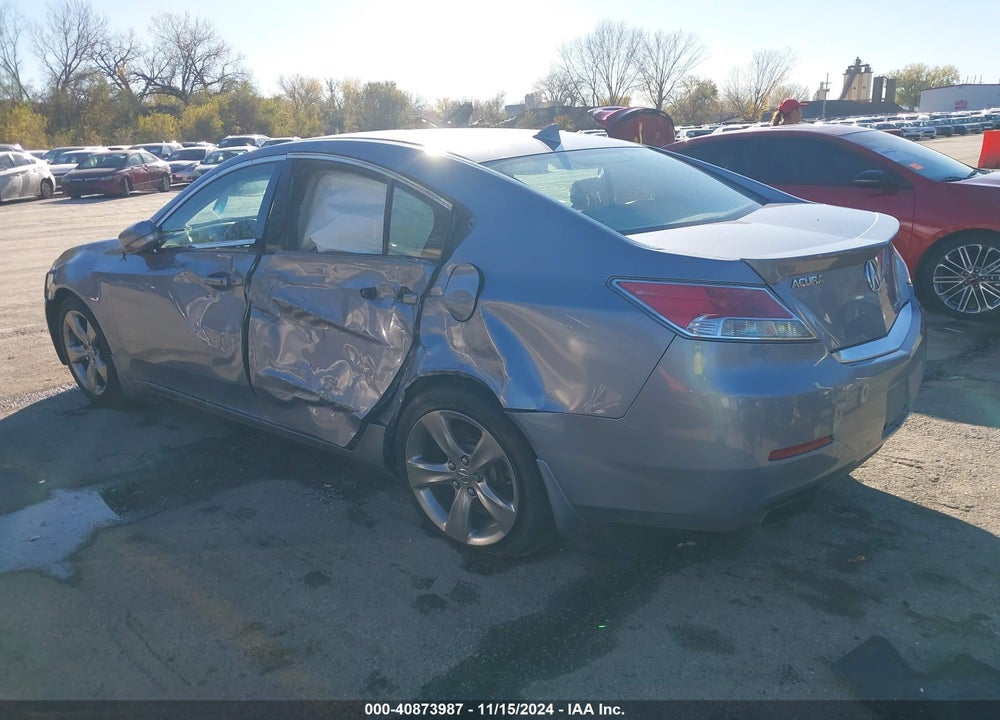 2012 ACURA TL 3.7 VIN: 19UUA9F50CA001607
