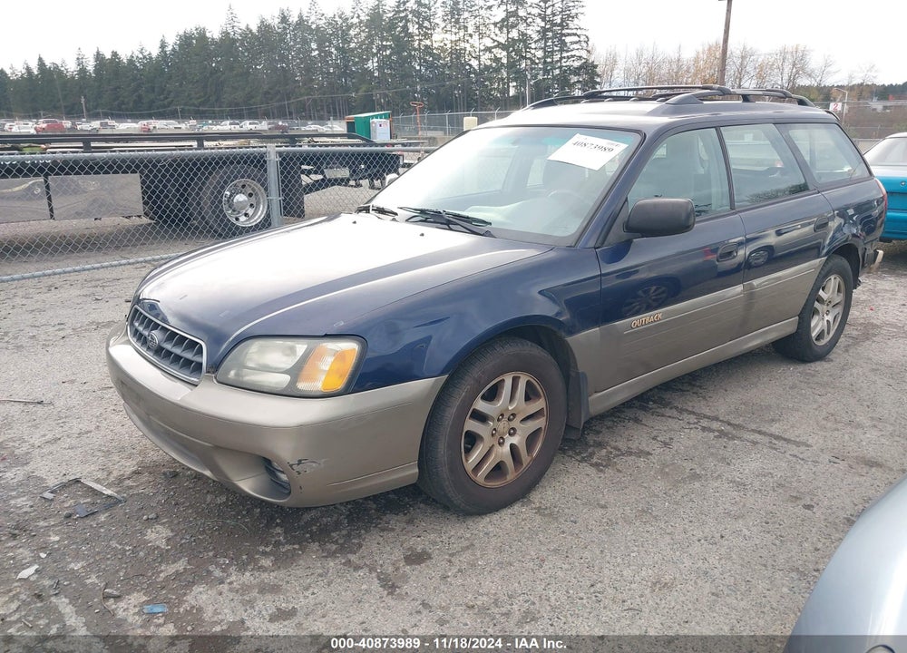 2003 SUBARU LEGACY OUTBACK AWP VIN: 4S3BH675637650629