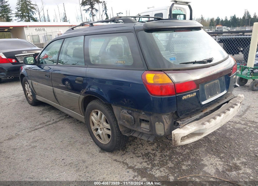 2003 SUBARU LEGACY OUTBACK AWP VIN: 4S3BH675637650629
