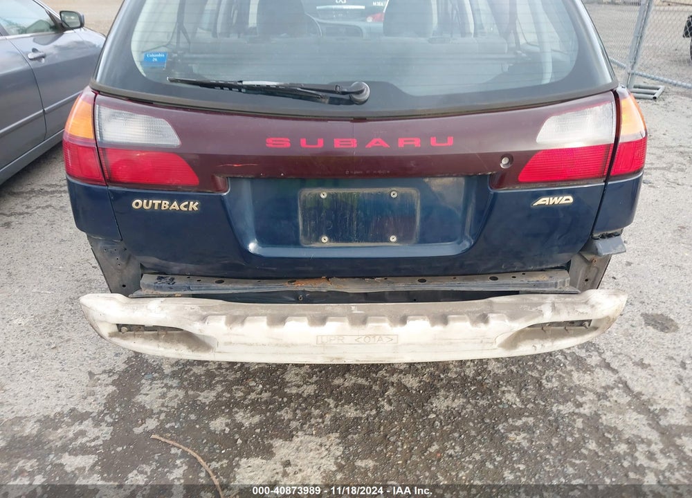 2003 SUBARU LEGACY OUTBACK AWP VIN: 4S3BH675637650629
