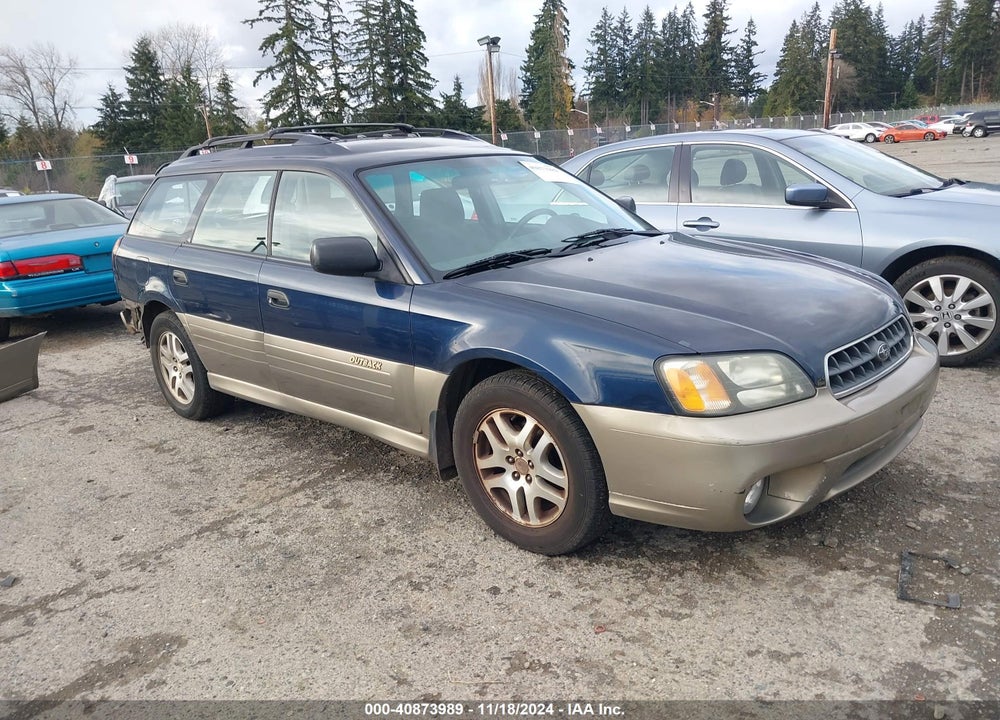 2003 SUBARU LEGACY OUTBACK AWP VIN: 4S3BH675637650629
