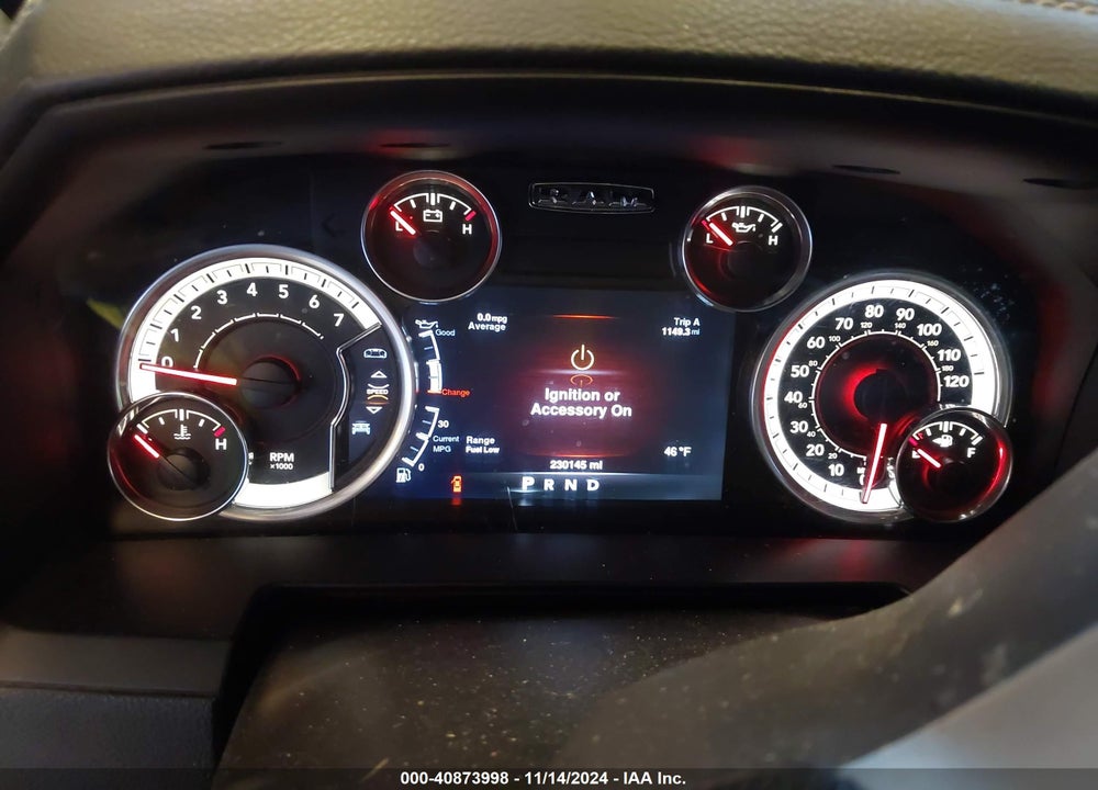2013 RAM 1500 LAIE VIN: 1C6RR7NT2DS605096