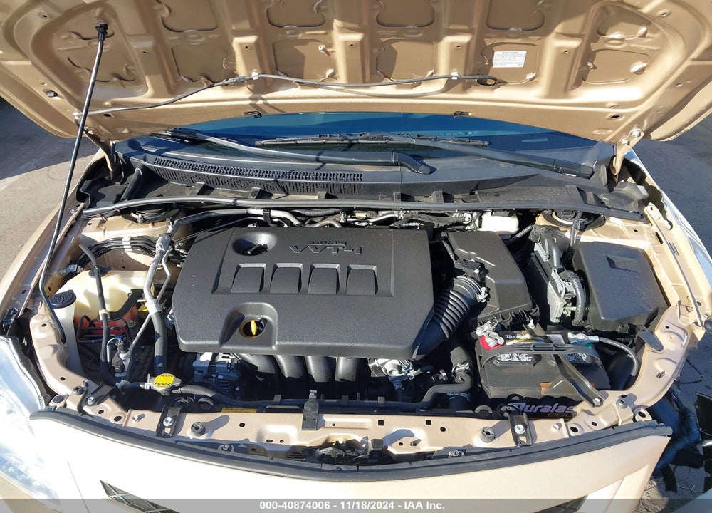 2011 TOYOTA COROLLA LE VIN: 2T1BU4EE8BC735620