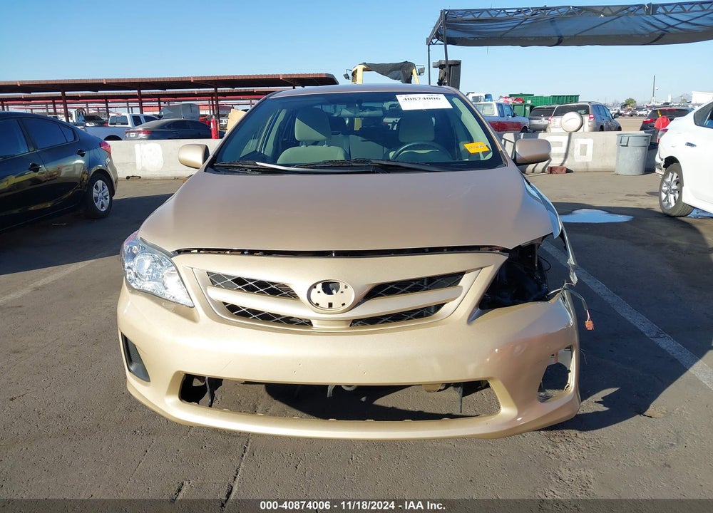 2011 TOYOTA COROLLA LE VIN: 2T1BU4EE8BC735620