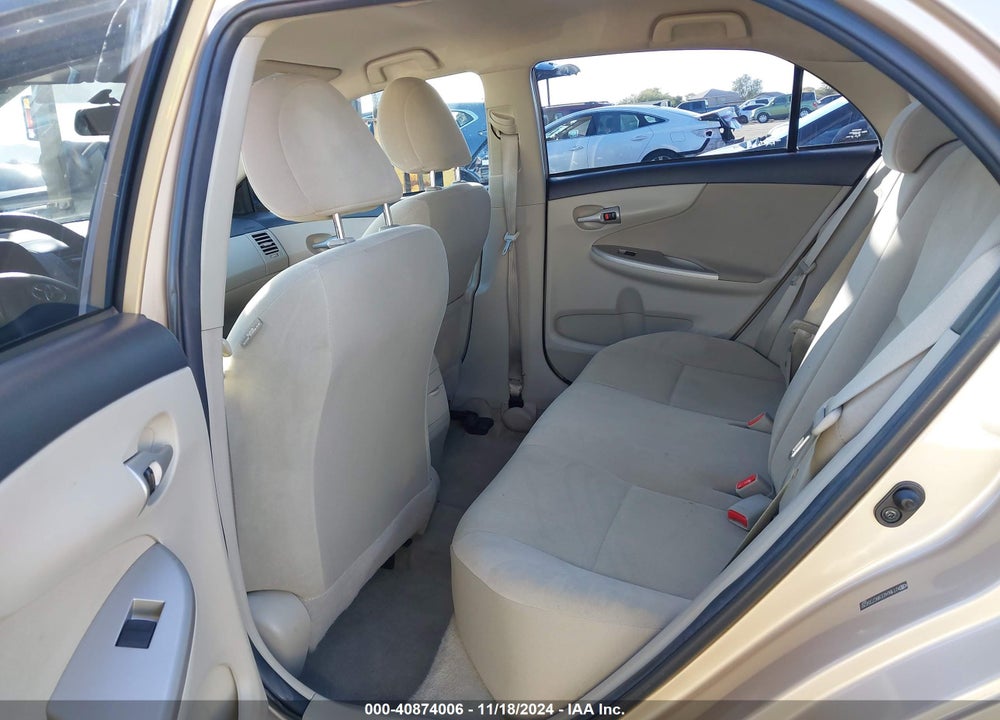 2011 TOYOTA COROLLA LE VIN: 2T1BU4EE8BC735620