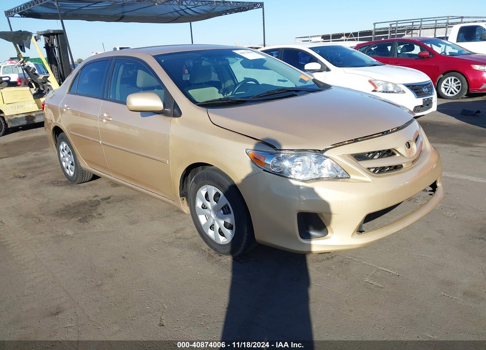 2011 TOYOTA COROLLA LE VIN: 2T1BU4EE8BC735620