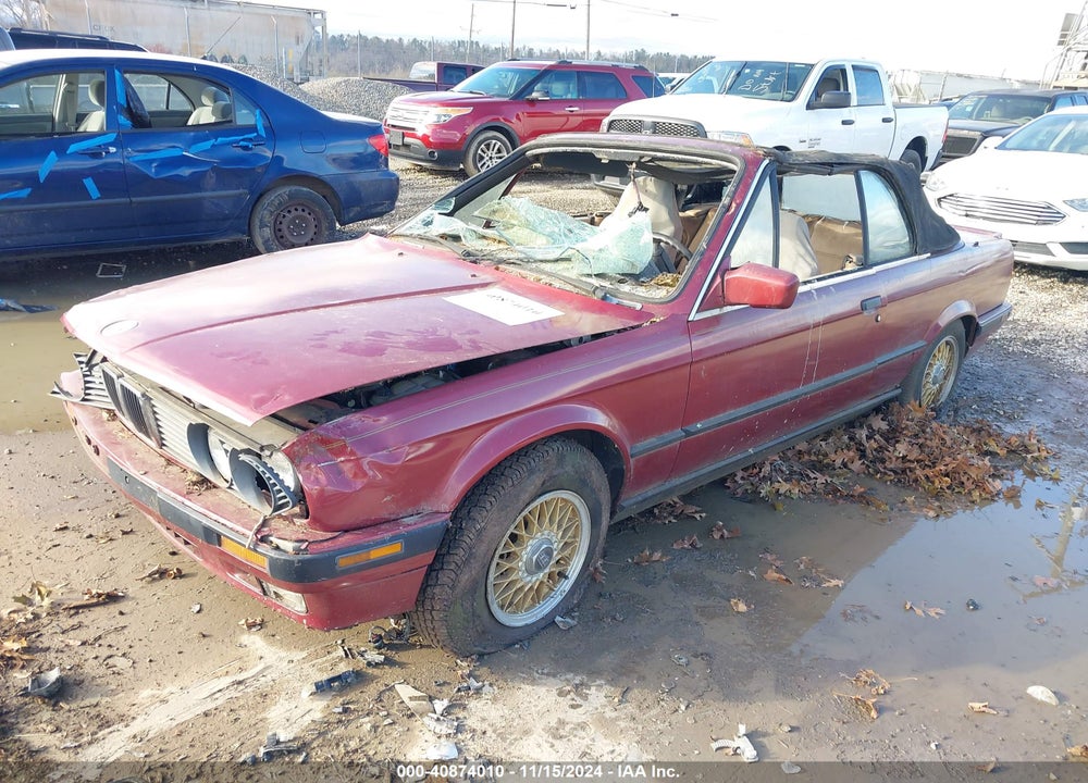 1991 BMW 325 IC AUTOMATIC VIN: WBABB2314MEC26022