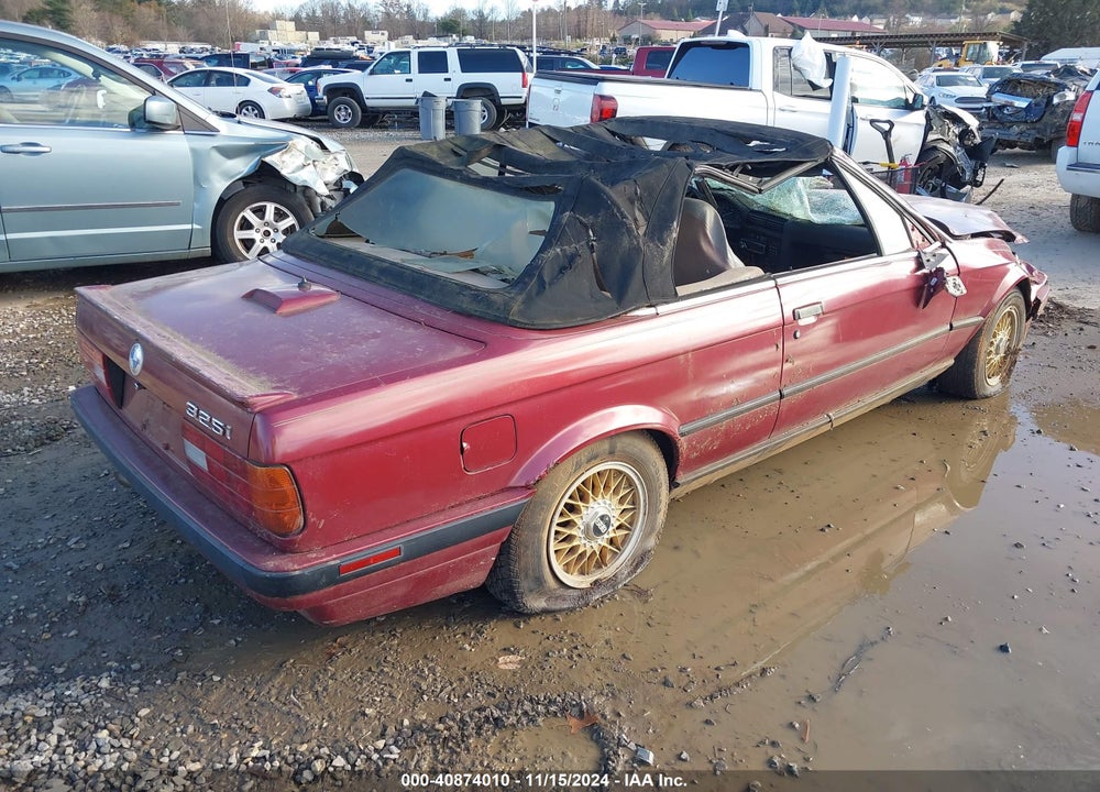 1991 BMW 325 IC AUTOMATIC VIN: WBABB2314MEC26022
