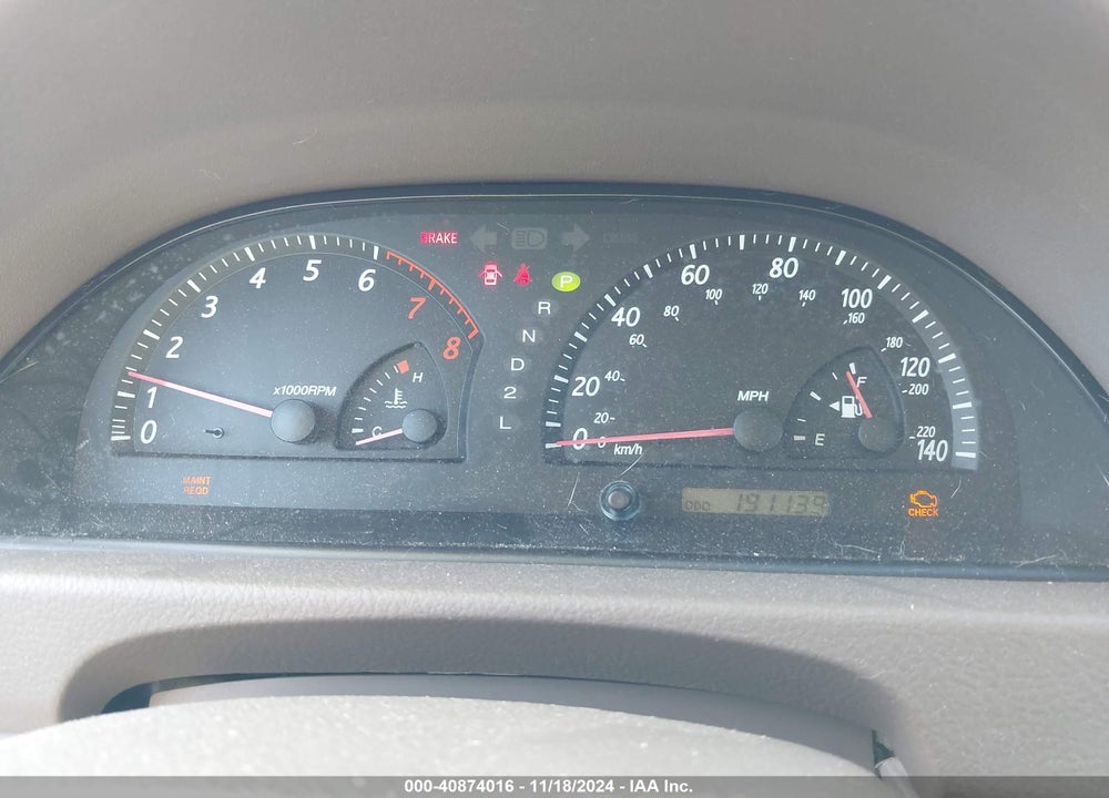 2004 TOYOTA CAMRY LE VIN: JTDBE32K940283448