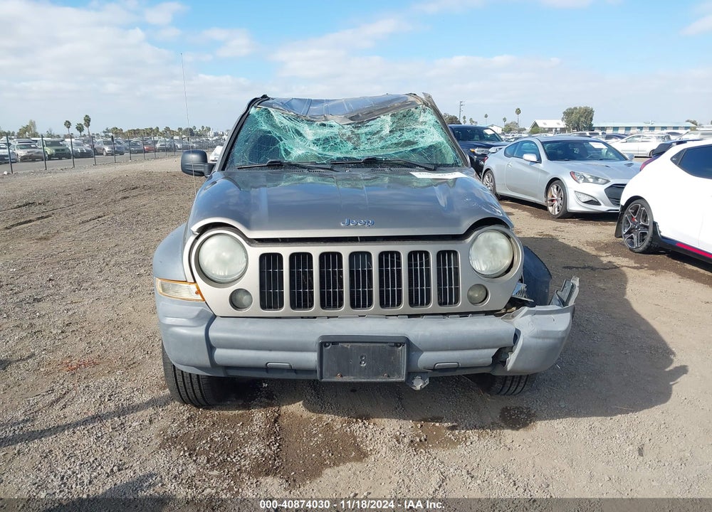 2005 JEEP LIBERTY SPORT VIN: 1J4GL48K05W521043