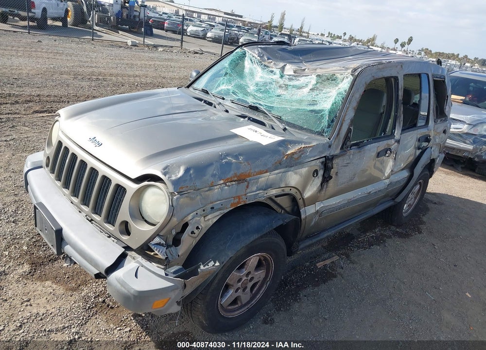 2005 JEEP LIBERTY SPORT VIN: 1J4GL48K05W521043