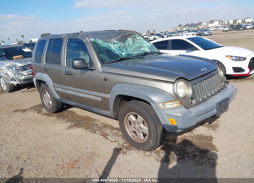 2005 JEEP LIBERTY SPORT VIN: 1J4GL48K05W521043