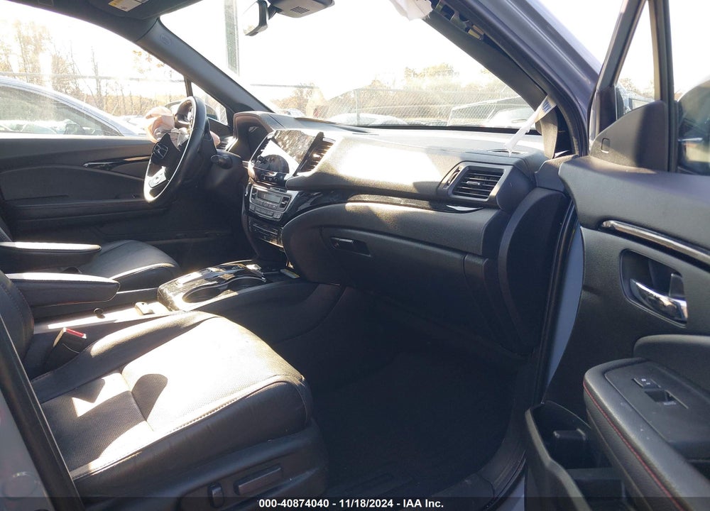 2022 HONDA PILOT AWD BLACK EDITION VIN: 5FNYF6H73NB037994