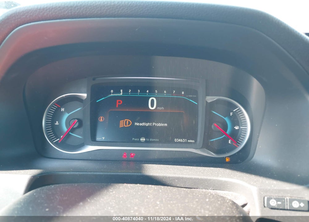 2022 HONDA PILOT AWD BLACK EDITION VIN: 5FNYF6H73NB037994