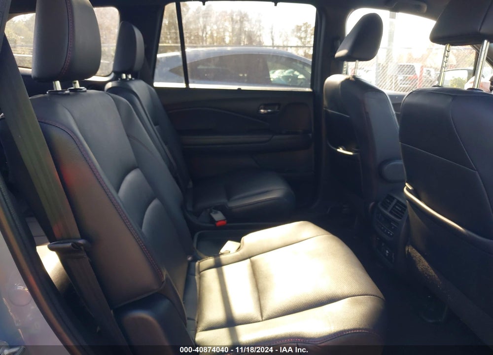 2022 HONDA PILOT AWD BLACK EDITION VIN: 5FNYF6H73NB037994