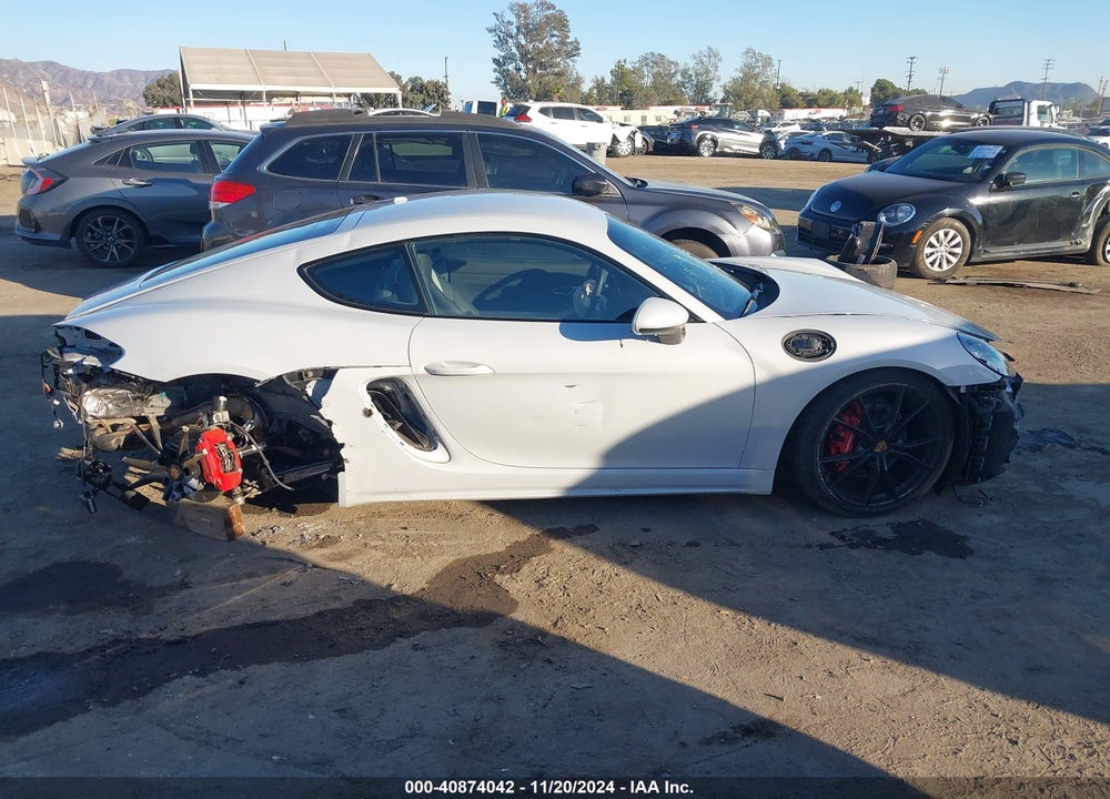 2024 PORSCHE 718 CAYMAN S VIN: WP0AB2A80RK264237