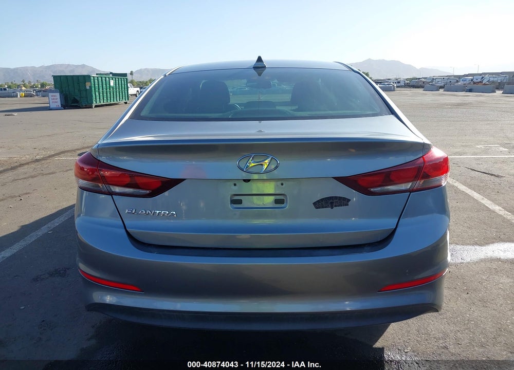 2018 HYUNDAI ELANTRA VALUE EDITION VIN: KMHD84LF3JU553653
