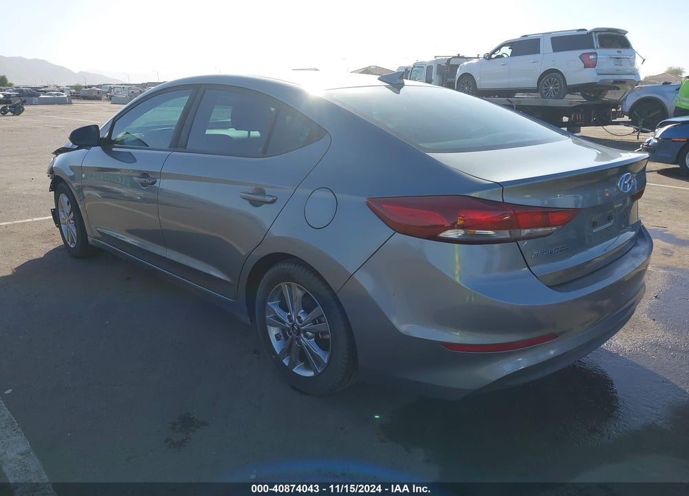 2018 HYUNDAI ELANTRA VALUE EDITION VIN: KMHD84LF3JU553653