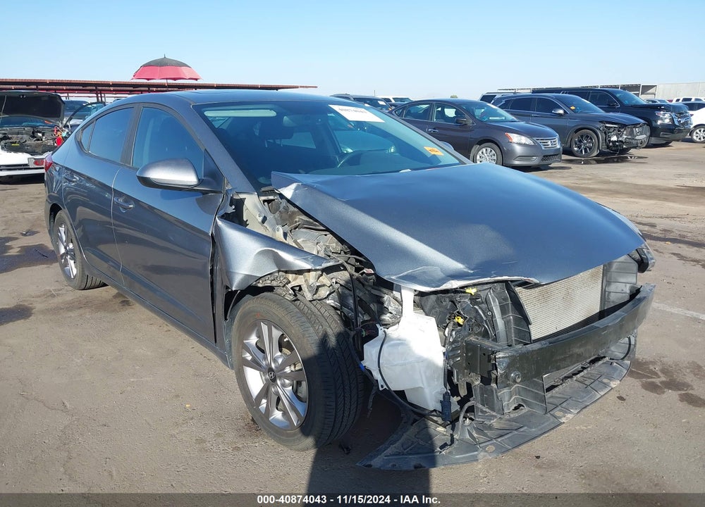 2018 HYUNDAI ELANTRA VALUE EDITION VIN: KMHD84LF3JU553653