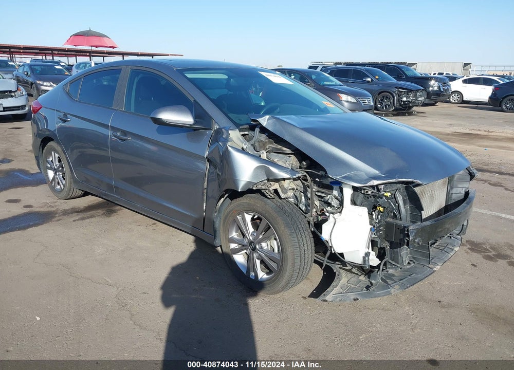 2018 HYUNDAI ELANTRA VALUE EDITION VIN: KMHD84LF3JU553653