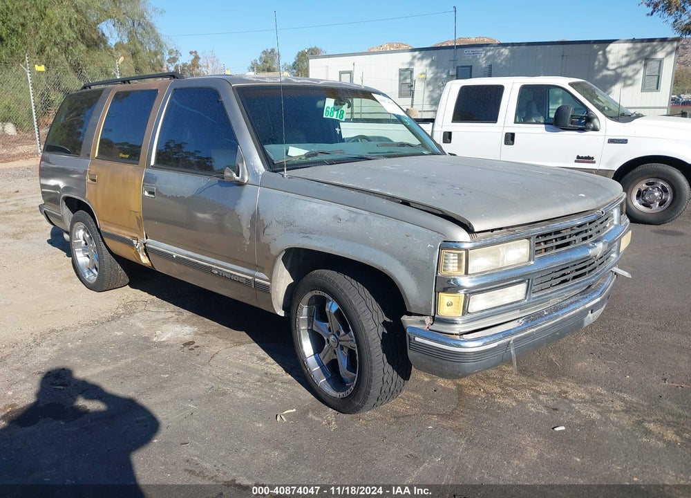 1999 CHEVROLET TAHOE LS VIN: 1GNEC13R7XJ538722