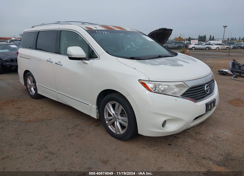 2011 NISSAN QUEST SL VIN: JN8AE2KP3B9007037