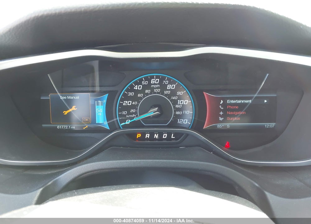 2014 FORD FOCUS ELECTRIC VIN: 1FADP3R45EL300682