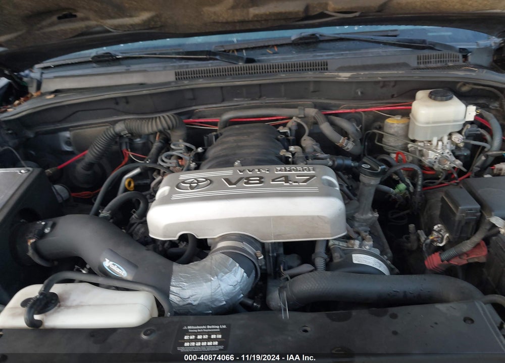 2005 TOYOTA 4RUNNER LIMITED V8 VIN: JTEBT17R750048821