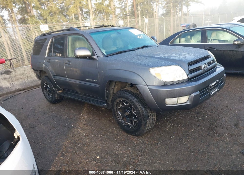 2005 TOYOTA 4RUNNER LIMITED V8 VIN: JTEBT17R750048821