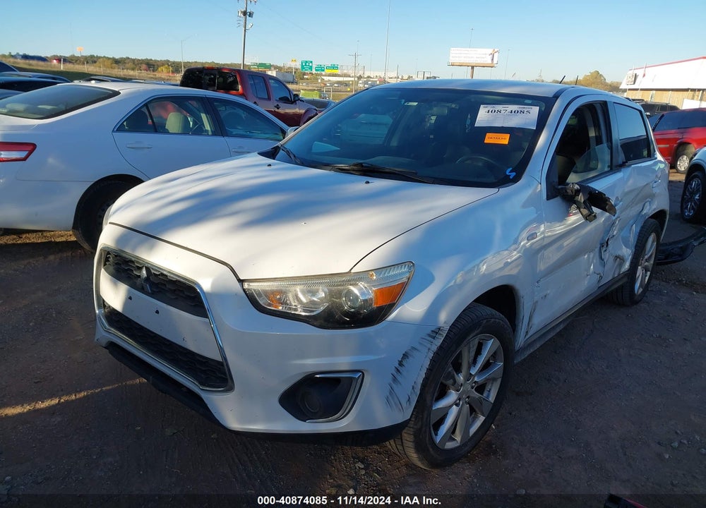 2015 MITSUBISHI OUTLANDER SPORT ES VIN: 4A4AP3AU5FE001586