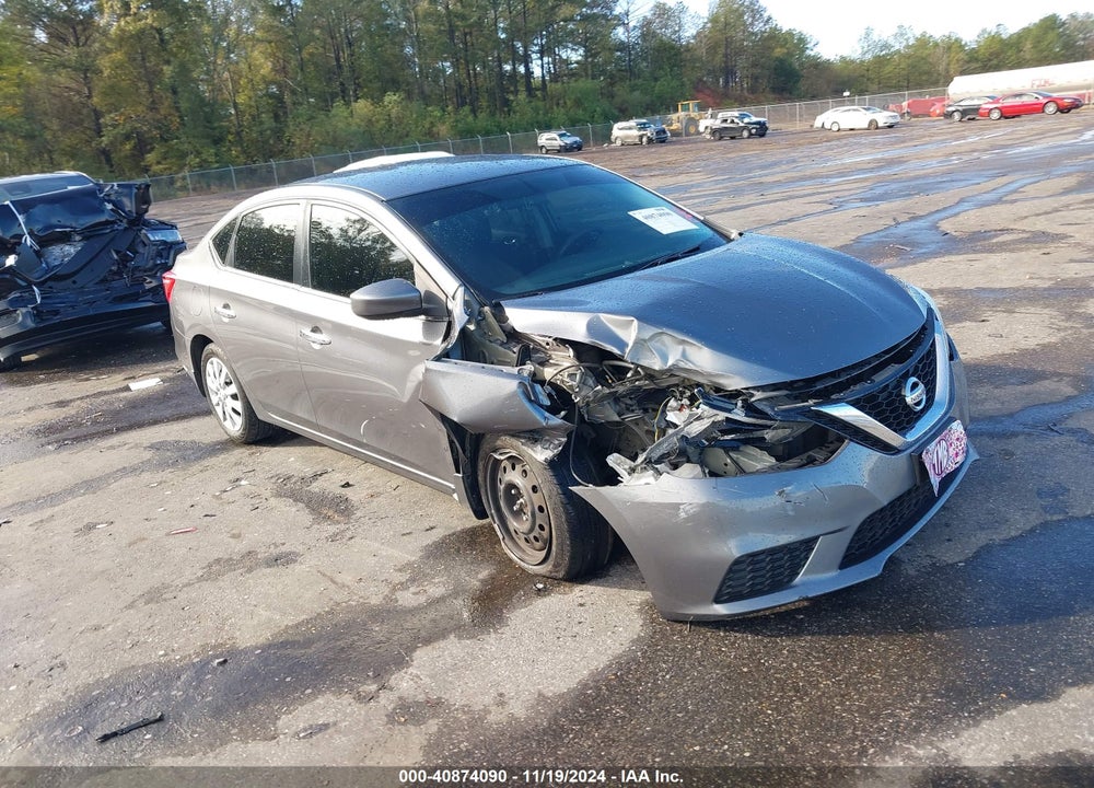 2016 NISSAN SENTRA S VIN: 3N1AB7AP5GY315110