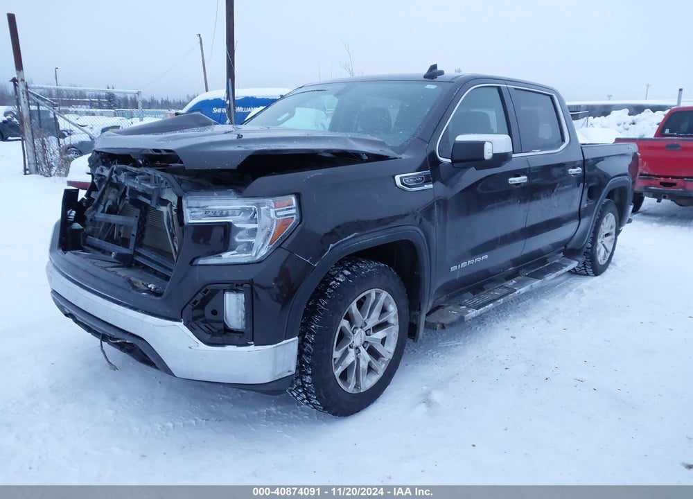 2019 GMC SIERRA 1500 SLT VIN: 1GTU9DED6KZ112973