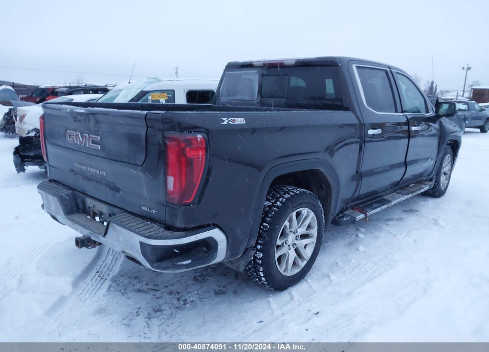 2019 GMC SIERRA 1500 SLT VIN: 1GTU9DED6KZ112973