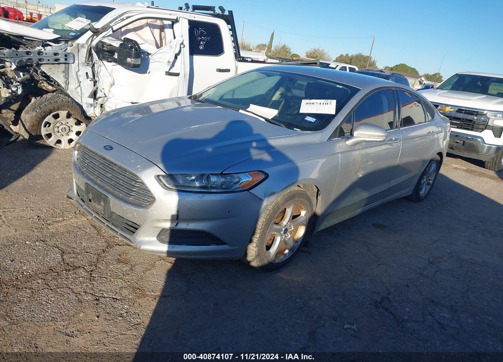 2016 FORD FUSION SE VIN: 3FA6P0H77GR227421