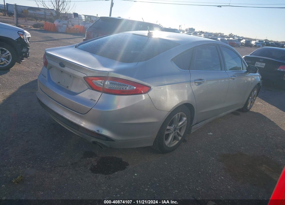 2016 FORD FUSION SE VIN: 3FA6P0H77GR227421