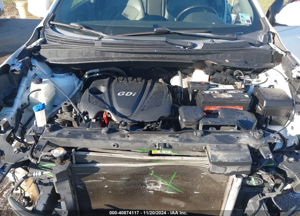 2014 HYUNDAI TUCSON SE VIN: KM8JU3AG2EU791164