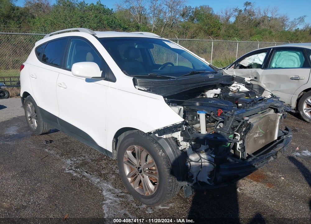 2014 HYUNDAI TUCSON SE VIN: KM8JU3AG2EU791164