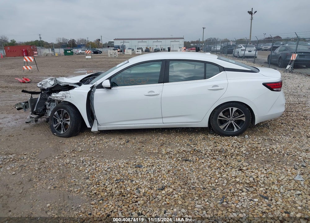 2021 NISSAN SENTRA VIN: 3N1AB8CVXMY268251