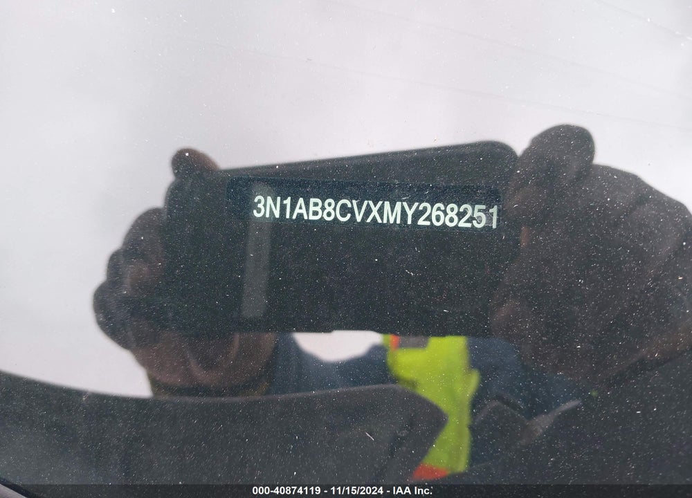 2021 NISSAN SENTRA VIN: 3N1AB8CVXMY268251