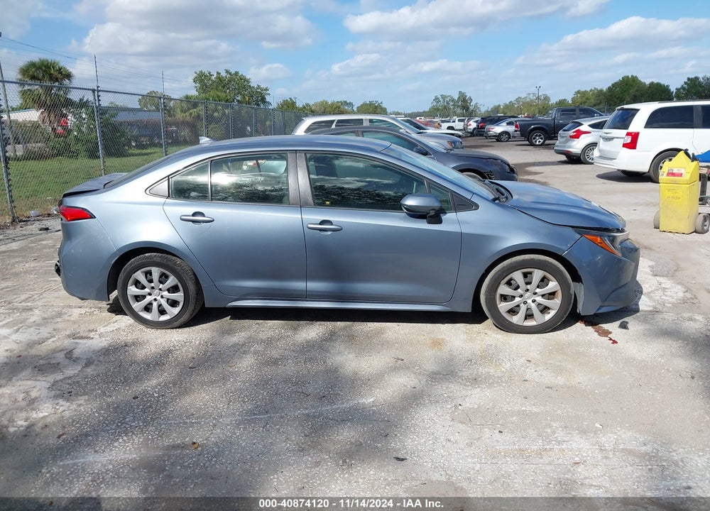 2020 TOYOTA COROLLA LE VIN: JTDEPRAE2LJ028705